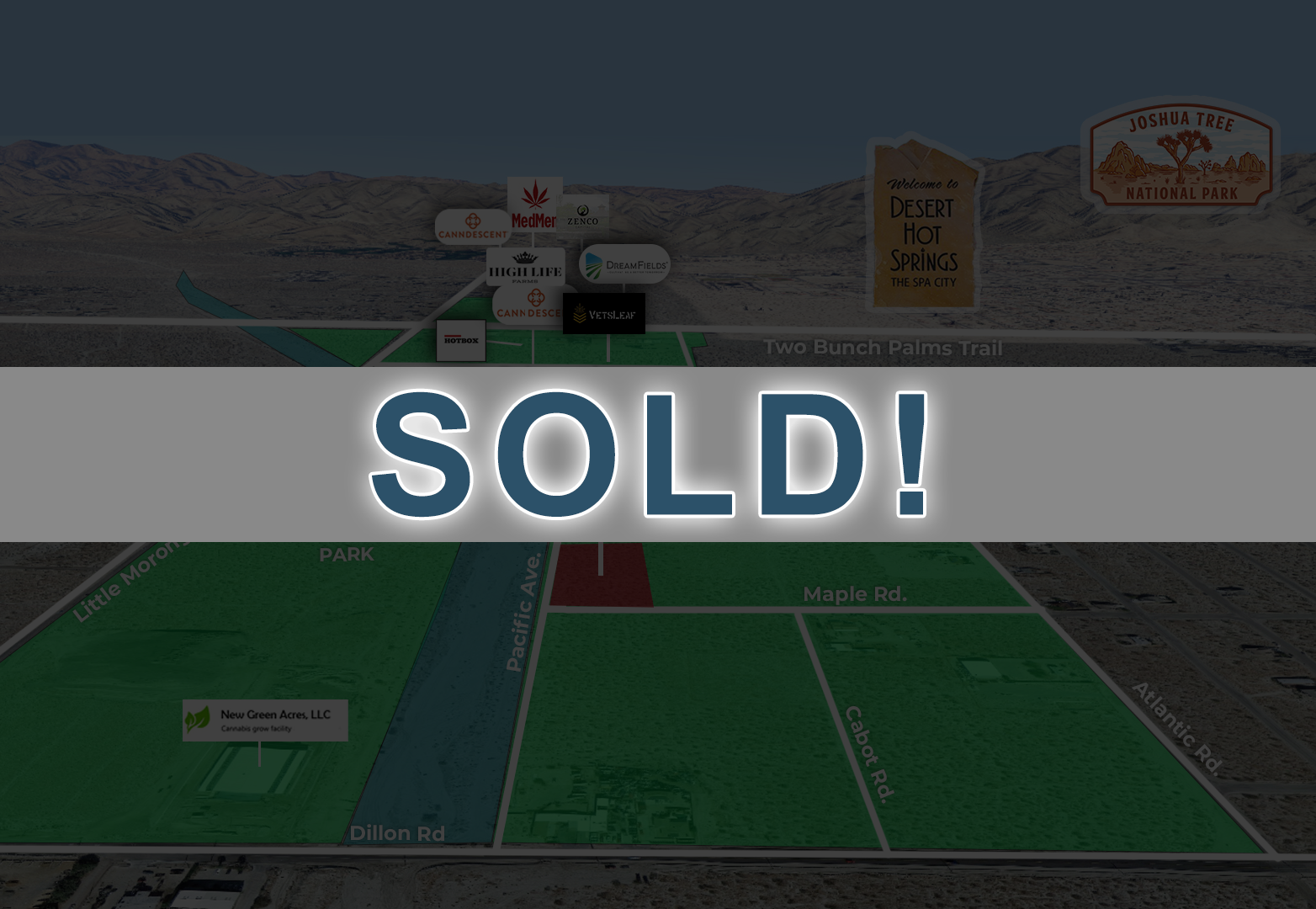 2.24 AC NEC Maple Rd & Pacific Ave, DHS Featured Web - Sold
