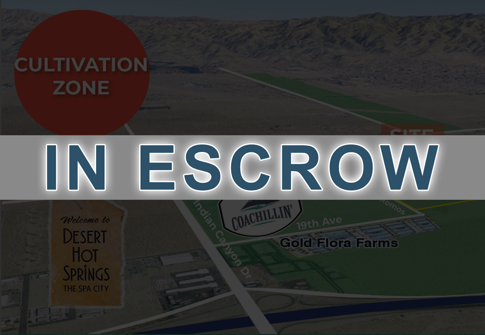65.14 AC E N Indian, Desert Hot Springs Featured Web In Escrow
