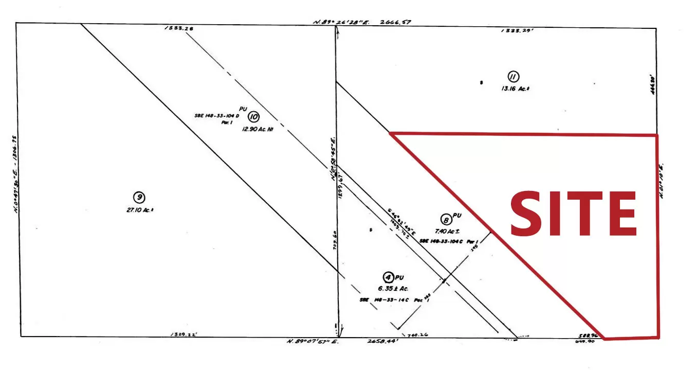 13.09 AC Little Morongo Rd, DHS APN Map