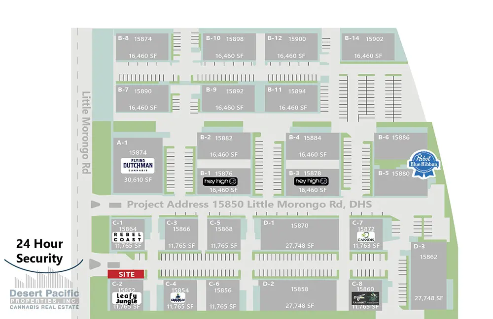 DHS + 15852 Little Morongo Rd C2 Site Plan